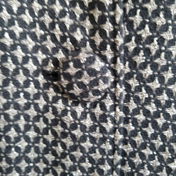 Macy Black & Gold Button Jacket Blazer Size 8 NWT - Picture 7 of 8